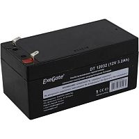 картинка exegate ex282958rus аккумуляторная батарея dt 12032 (12v 3.2ah, клеммы f1) от магазина Tovar-RF.ru