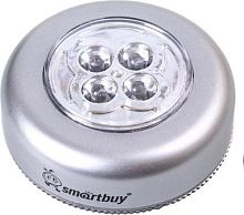 картинка cветодиодный фонарь smartbuy (sbf-831-s) push light, серебро smartbuy (sbf-831-s) push light, сереброот магазина Tovar-RF.ru