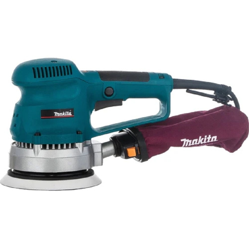 картинка Makita BO6030 Эксцентриковая шлифовальная машина [BO6030] {310Вт,ф150мм,4000-10000об\м,ампл-3мм,2.3кг,кор,п\сборник} от магазина Tovar-RF.ru