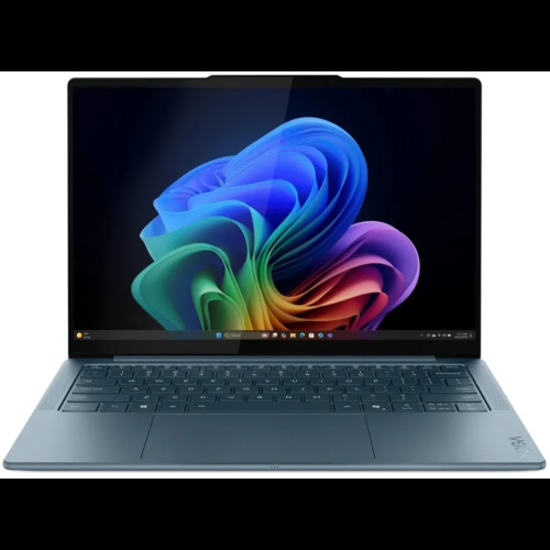 картинка lenovo yoga slim 7 14akp10 [83jy000ark] tidal teal 14" {(2880x1800) oled ryzen ai 7 350(2ghz)/32gb/1tb ssd/w11} от магазина Tovar-RF.ru