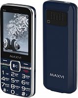картинка телефон мобильный maxvi p18 blue от магазина Tovar-RF.ru