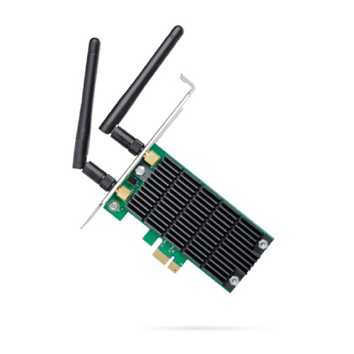 картинка tp-link archer t4e ac1200 двухдиапазонный wi-fi адаптер pci express от магазина Tovar-RF.ru