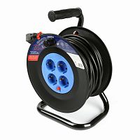 картинка Удлинитель SMARTBUY (SBE-16-4-20-Z) 4 гнз - 20м, на катушке, с/з от магазина Tovar-RF.ru