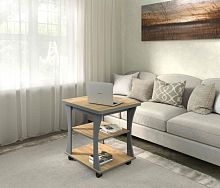 картинка Стол журнальный БИТЕЛ СЖ-2 ДУБ ЗОЛОТОЙ КРАФТ/СЕРЫЙ ГРАФИТ БИТЕЛ СЖ-2 ДУБ ЗОЛОТОЙ КРАФТ/СЕРЫЙ ГРАФИТ от магазина Tovar-RF.ru