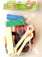 картинка детские игры десятое королевство набор инструментов с поясом (молоток, ключ, отвертка, уголок, болты, гайки) 02361 от магазина Tovar-RF.ru
