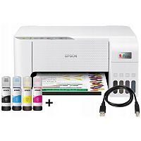 картинка epson l3251 (c11cj67518) белые  {a4, 5760x1440 dpi, ч/б - 33 стр/мин (а4), usb} 62epmfl3251pi от магазина Tovar-RF.ru
