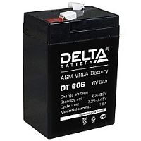 картинка delta dt 606 (6 а\ч, 6в) свинцово- кислотный аккумулятор   от магазина Tovar-RF.ru