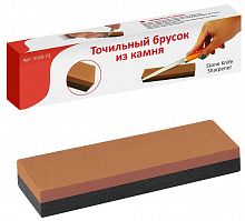 картинка Точильный брусок MULTIDOM Точильный брусок из камня, 20х5х2.5 см. VL60-73 от магазина Tovar-RF.ru