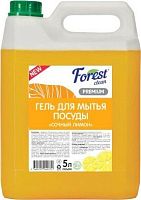 картинка Средство для мытья посуды FOREST CLEAN Гель для мытья посуды "Сочный лимон" PREMIUM 5 л FOREST CLEAN Гель для мытья посуды "Сочный лимон" PREMIUM 5 л от магазина Tovar-RF.ru