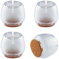 картинка РЫЖИЙ КОТ Протектор для ножек 4шт, силикон/войлок, размер M (105019) РЫЖИЙ КОТ Протектор для ножек 4шт, силикон/войлок, размер M (105019) от магазина Tovar-RF.ru