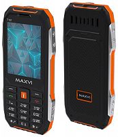 картинка телефон мобильный maxvi t101 orange от магазина Tovar-RF.ru