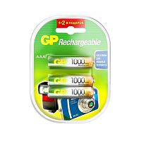 картинка GP ReEnergy 100AAAHC AAA, емкость 1000 мАч(100AAAHC4/2RGY-2CRCB6)  (6 шт. в уп-ке)  аккумулятор от магазина Tovar-RF.ru