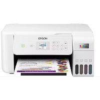 картинка мфу струйный epson ecotank l3266 цветная печать, a4, с снпч, цвет белый [c11cj66416] от магазина Tovar-RF.ru