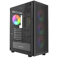 картинка powercase mistral ea17, tempered glass, 4x 120mm argb pwm fan, чёрный, atx  (cmaea17-a4) от магазина Tovar-RF.ru