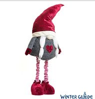картинка Фигурка WINTER GLADE Фигурка Гном 125 см на телескопических ногах F24125 от магазина Tovar-RF.ru
