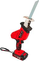 картинка Пила сабельная EDON AD-21FJ черный/красный 18949 21В, 2аккум от магазина Tovar-RF.ru