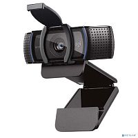 картинка 960-001252/960-001257 logitech hd pro webcam c920s, { черный, 3mpix, usb2.0, с микрофоном для ноутбука } от магазина Tovar-RF.ru