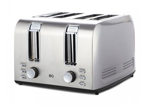 картинка тостер bq t2001 стальной-черный от магазина Tovar-RF.ru