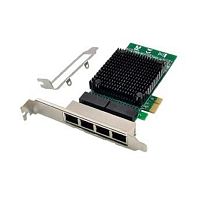 картинка orient xwt-int82l4pe сетевая карта pci express 1.0, 4 порта от магазина Tovar-RF.ru