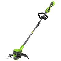 картинка Greenworks GD24LT331 Триммер аккумуляторный, 24V, 33 см, без АКБ и ЗУ [2113407] от магазина Tovar-RF.ru