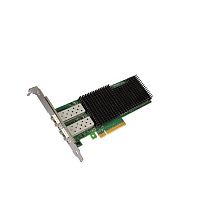 картинка сетевой адаптер intel intel® ethernet converged network adapter xxv710-da2 2x sfp28 port, 25gbe/10gbe/1gbe, pci-e v3 x8, iscsi, nfs, vmdq. pci-sig* sr-iov, w/o rdma, low profile от магазина Tovar-RF.ru