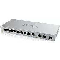 картинка zyxel xgs1210-12-zz0102f multi-gigabit smart l2 switch, 8xge, 2x1/2.5ge, 2xsfp+, desktop, silent от магазина Tovar-RF.ru