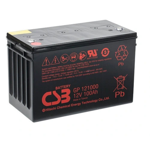 картинка csb батарея gp121000 (12v/100ah) магазин Tovar-RF.ru являющийся официальным дистрибьютором в России картинка csb батарея gp121000 (12v/100ah) от магазина Tovar-RF.ru