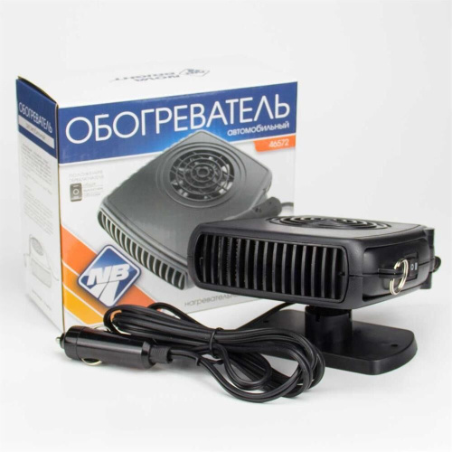 картинка тепловентилятор автомобильный nova bright с функцией обогрева, в прикуриватель 12в 46572 от магазина Tovar-RF.ru