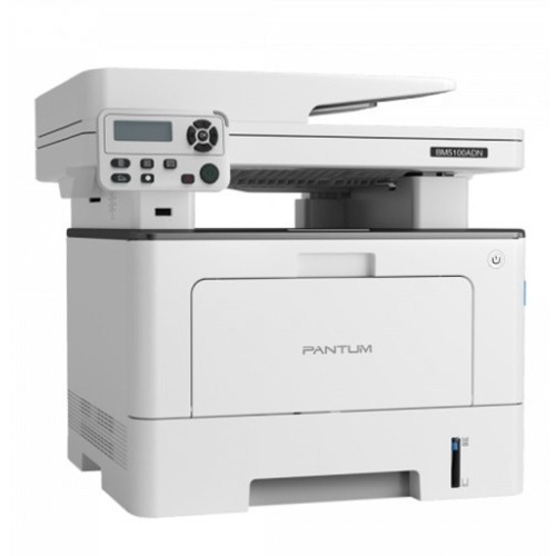 картинка pantum bm5100adw мфу лазерный чб, a4, c/p/s, дуплекс, автоподача, 40стр/мин, 1200x1200 dpi, 512 mb ram, duplex, adf50, лоток 250 листов, usb, lan, wifi,старт.картр.3000 листов {проектная модель} от магазина Tovar-RF.ru