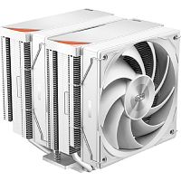 картинка кулер pccooler rz620 wh  s115x/1200/1700/18xx/am4/am5 (tdp 265w, 2x120mm pwm fan, 6 тепловых трубок 6мм, 500-2200rpm, 28-32dba) от магазина Tovar-RF.ru