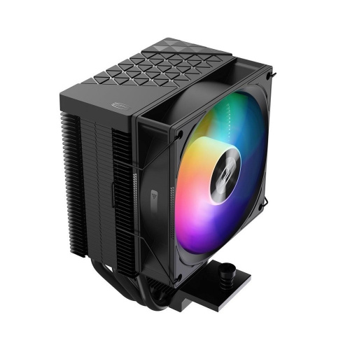 картинка pccooler r300 argb bk s115x/1200/1700/am4/am5 (tdp 150w, 90mm argb fan, 3 тепловые трубки 6мм, 650-2200rpm, 28,3dba) от магазина Tovar-RF.ru
