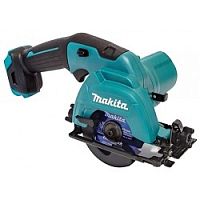 картинка Makita HS301DWME Пила дисковая аккумуляторная [HS301DWME] {10.8В,2х4Ач Li-ion(слайдер),1500об\м,диск-ф85мм,рез-25.5мм,1.6кг,чем} от магазина Tovar-RF.ru