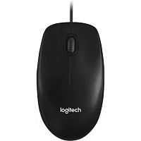 картинка 910-006652/910-005006/910-005003/910-006765 мышь logitech m100(m100r) dark ret {темно-серая/черная, оптическая, 1000dpi, usb, 1.8м} от магазина Tovar-RF.ru