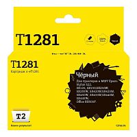 картинка t2 c13t12814010 картридж (ic-et1281) для  epson stylus s22/sx125/sx130/sx420w/office bx305f черный с чипом от магазина Tovar-RF.ru