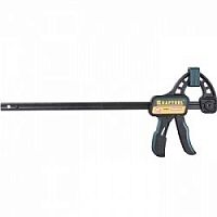 картинка Струбцина KRAFTOOL  "EXPERT" "EcoKraft" ручная пистолетная, пластиковый корпус, 300/500мм, 150кгс [32226-30_z01] от магазина Tovar-RF.ru