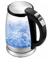 картинка чайник kitfort кт-628 серебристый (стекло) от магазина Tovar-RF.ru
