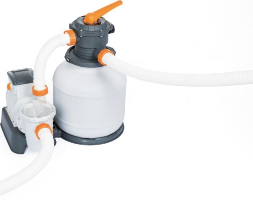 картинка bestway фильтр-насос для бассейнов песочный 220-240v, 8327 л/ч, 58499 bestway 58499от магазина Tovar-RF.ru