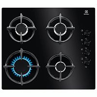 картинка газовая варочная поверхность electrolux egg6407k черный от магазина Tovar-RF.ru