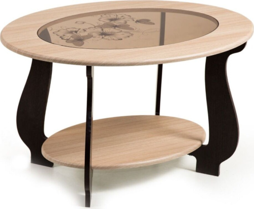 картинка Журнальный стол БИТЕЛ СТОЛИК ЖУРНАЛЬНЫЙ №25 (ДУБ/ВЕНГЕ, Р-2) БИТЕЛ СЖ-25 (ДУБ/ВЕНГЕ, Р-2) от магазина Tovar-RF.ru