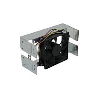 картинка procase 5tf-80-v1-fan переходник 2*5.25" для крепления вентилятора 80*80*25мм с вентиятором pwm от магазина Tovar-RF.ru