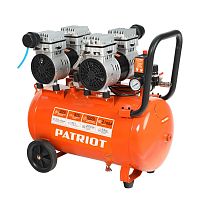 картинка Компрессор Patriot поршневой безмасляный WO 50-300 [525301925] { 300 л/мин, 8 бар, 2000 Вт, 50 л, быстросъем и "елочка" с вентилем } от магазина Tovar-RF.ru