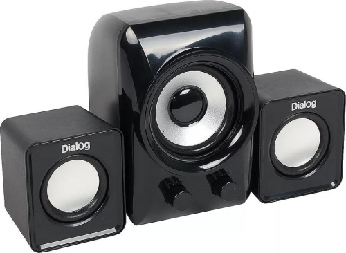 картинка компьютерная акустика dialog ac-202up черный от магазина Tovar-RF.ru