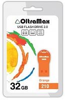 картинка usb флэш-накопитель oltramax om-32gb-210 оранжевый от магазина Tovar-RF.ru