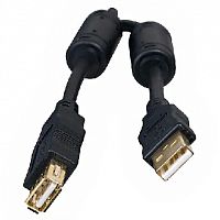 картинка кабель usb 5bites uc5011-050a express usb2.0 / am-af / ferrites / 5m / black от магазина Tovar-RF.ru