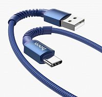 картинка кабель hoco (6931474759009) x71 especial charging type c (m) 1.0m - синий от магазина Tovar-RF.ru