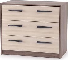 картинка Комод МЕБЕЛЬ-КОМПЛЕКС Оптима Комод с 3-мя ящиками Шимо темный/Шимо светлый МЕБЕЛЬ-КОМПЛЕКС Оптима Комод с 3-мя ящиками Шимо темный/Шимо светлый от магазина Tovar-RF.ru