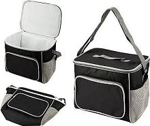 картинка ecos термосумка pc2208, 15л, р-р: 30x20x25см, цвет: чёрный (104570)от магазина Tovar-RF.ru