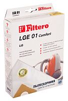 картинка filtero lge 01 (4) comfort, пылесборники, 4 шт в упак. от магазина Tovar-RF.ru