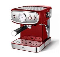 картинка кофеварка эспрессо bq cm1006 красный-стальной от магазина Tovar-RF.ru