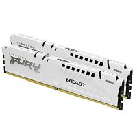 картинка комплект модулей памяти kingston 64gb ddr5 6000 dimm cl30 fury beast black xmp non-ecc unbuffered dimm (kit of 2) 2rx8 30-36-36 1.4v 288-pin 16gbit  от магазина Tovar-RF.ru